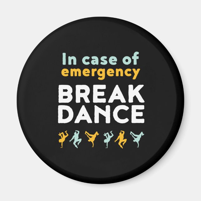Aimant En Coque de la pause d'urgence Danse amusant jeu d (Devant)