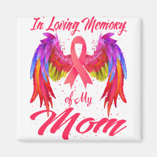 Aimant En Mémoire Amoureuse De Ma Mère Aime Le Cancer Du 
