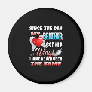 Aimant En Mémoire Amoureuse De Mon Frère - Pour Frère Vit