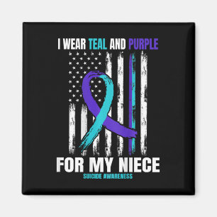 Aimant En Mémoire De Ma Nièce Sensibilisation Au Suicide