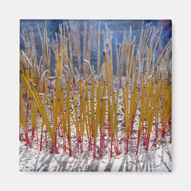 Aimant Encens dans un temple, Zhongdian, Yunnan - Chine (Devant)