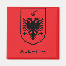 Encre de patrimoine du blason national albanais
