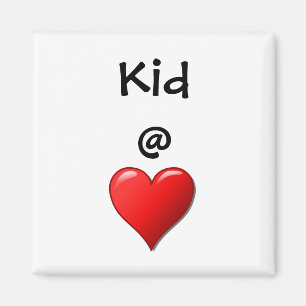 Aimant Enfant @ Coeur