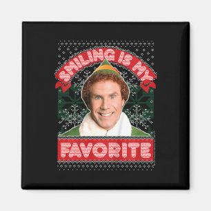 Aimant Enfants Elf Buddy Sourire Est Mon Noël Préféré