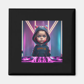 Aimant Enfants Enfants Dj Disk Jockey Amusement Enfants E