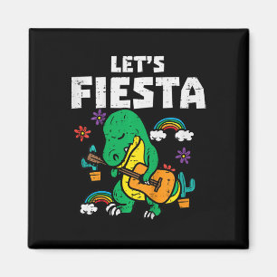 Aimant Enfants Faisons la Fête Dino Trex Mignon Garçons C