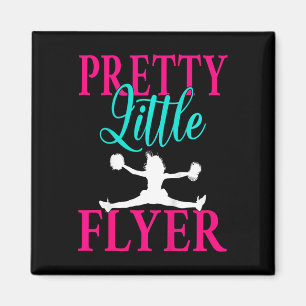 Aimant Enfants Joli Petit Volant Drôle de Cheerleading Po