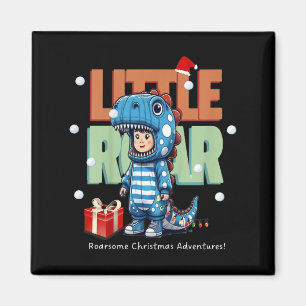 Aimant Enfants Noël Roar Dinosaur Enfants garçons Noël Ca