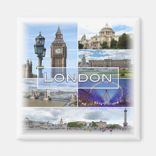 Aimant ENG025 LONDRES, Big Ben, Westminster, Frigo