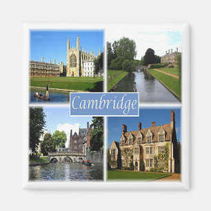 Aimant ENG058 CAMBRIDGE, Angleterre, Europe, Réfrigérateu