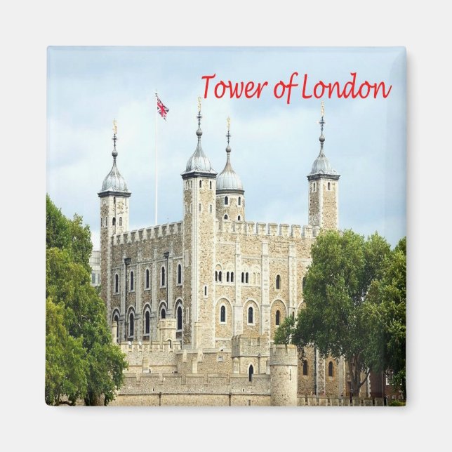 Aimant ENG079 TOUR DE LONDRES, Angleterre, Réfrigérateur (Devant)
