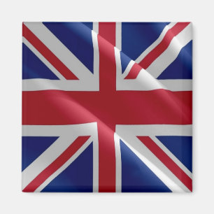 Aimant ENG103 DRAPEAU DE VAGUE DU ROYAUME-UNI, Frigo