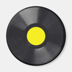 Aimant Enregistrement Mini Vinyl LP personnalisable