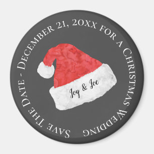 Aimant Enregistrer la date/le Mariage de Noël/ le Père No