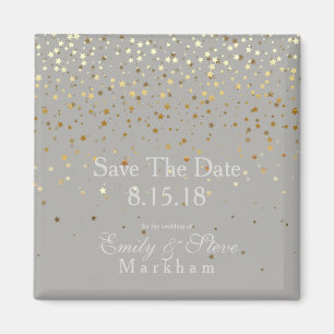Aimant Enregistrer La Date Petite Golden Stars Magnet-Gre