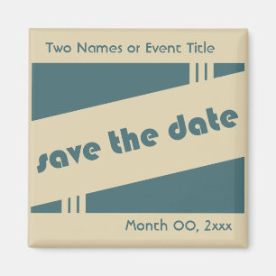 Aimant enregistrer la date : retro :
