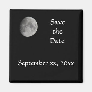 Aimant Enregistrer l'aimant Date Moon