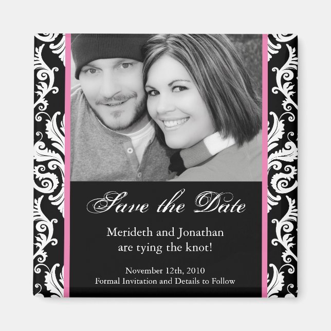 Aimant Enregistrer l'aimant de date (Devant)