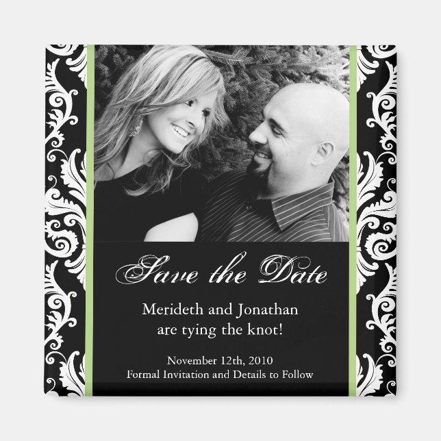 Aimant Enregistrer l'aimant de date (Devant)