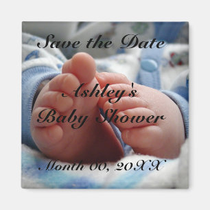 Aimant Enregistrer Le Baby shower Date