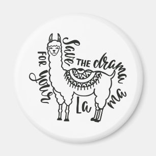 Aimant Enregistrer Le Drame Pour Votre Llama