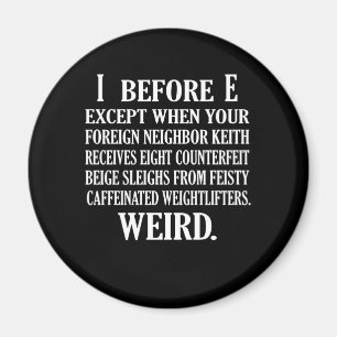 Aimant Enseignant en langue anglaise bizarre Grammar Ense