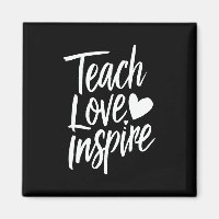 Enseigner Amour Inspirer Cadeau de la Fête des Ens