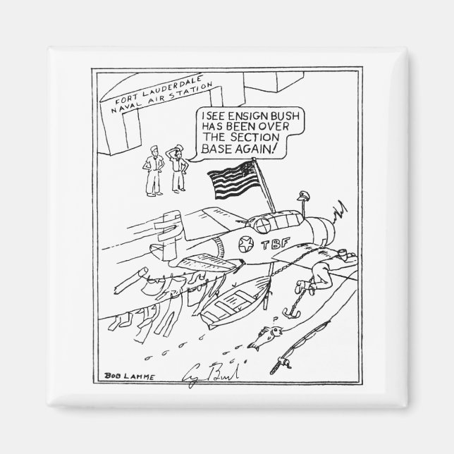 Aimant Ensigner Bush (Devant)