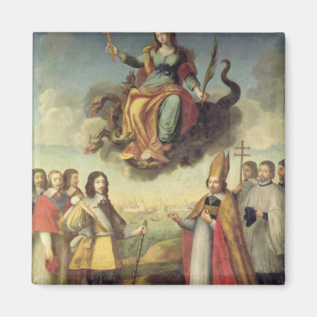 Aimant Entrée de Louis XIII Roi de France et (Devant)