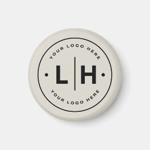 Aimant Entreprise de logo personnalisé moderne