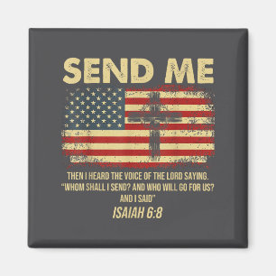 Aimant Envoie-moi Esaïe 6_8 Chrétien Me voici, envoie-moi