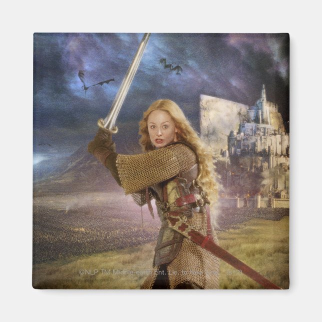 Aimant Eowyn lève l'épée (Devant)
