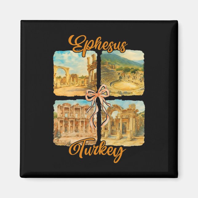 Aimant Ephesus Turkey Traveling Trip Coquette Ephesus Sou (Devant)