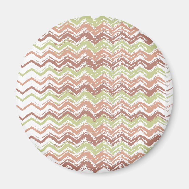 Aimant Épice de scribble Chevron ZigZag (Devant)