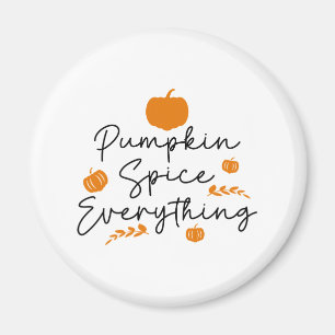 Aimant Épices citrouilles tout
