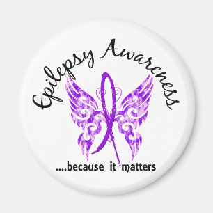 Aimant Épilepsie grunge du papillon 6,1 de tatouage