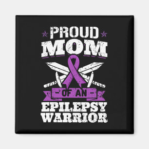 Aimant Epilepsie Guerrier Maman Epileptique Saisie Troubl