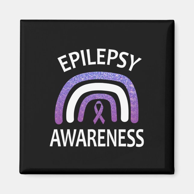 Aimant Epilepsy Awareness Survivor And Warrior Support  (Devant)