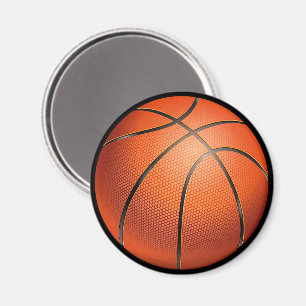 Aimant Épinglette de fan de basket-ball 3D Cool pour joue