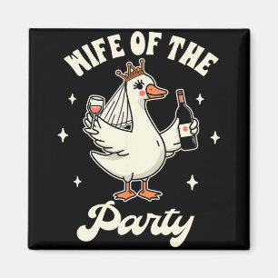 Aimant Épouse Pour Être Un Mariage Silly Goose Boire Épou