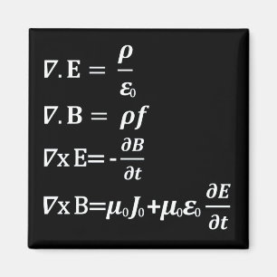Aimant équation maxwell physique