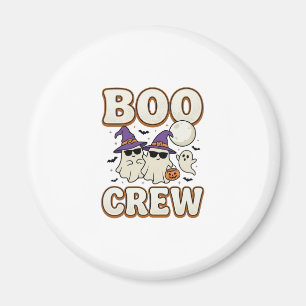 Aimant Équipage Boo Fantôme Halloween Design Vectoriel Vi