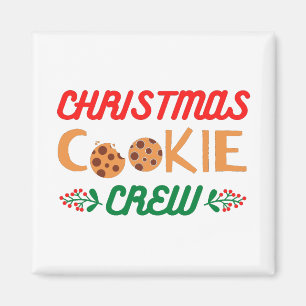 Aimant Équipe de biscuits de Noël