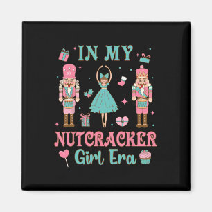 Aimant Équipe De Casse-Noisettes Roses À L'Ère Des Filles