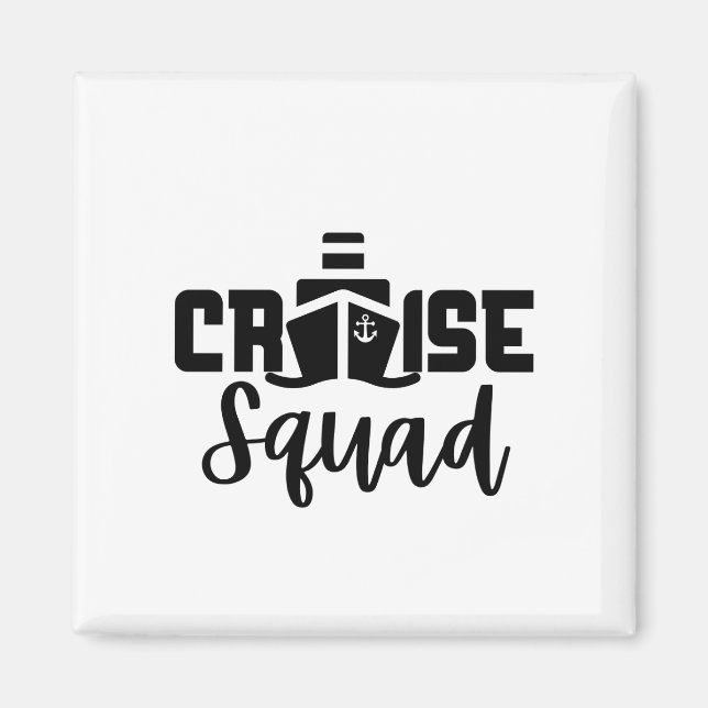 Aimant Équipe de croisière (Devant)