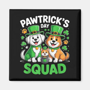 Aimant Équipe de la Saint-Patrick pour les amoureux des c
