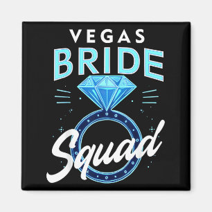 Aimant Équipe de mariée à Vegas 2026 Mariée à Vegas