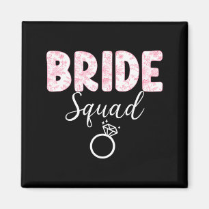 Aimant Équipe de mariée enterrement de vie de jeune fille