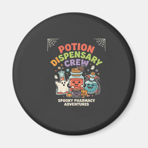 Aimant Équipe de potion de pharmacie d'Halloween