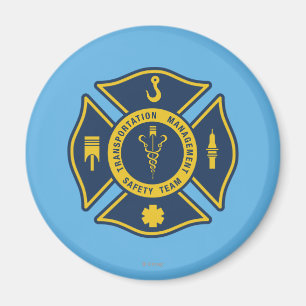 Aimant Équipe de sécurité de la gestion des transports